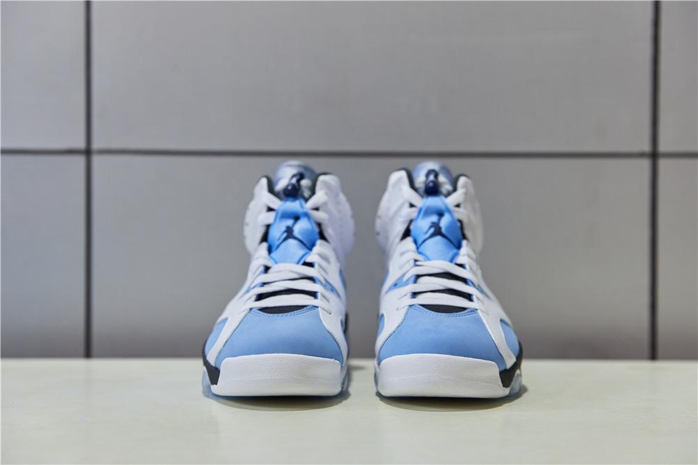 Pk God air Jordan 6 retro university blue retail materials ready to ship